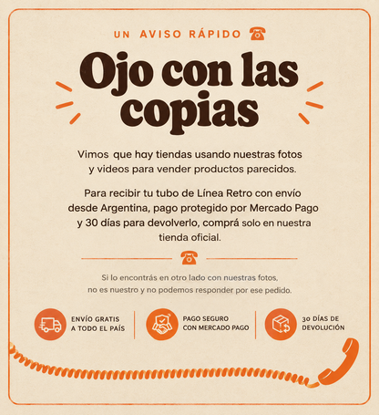 Auriculares De Telefono Retro